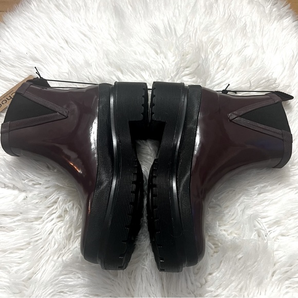 Chooka Redmond Shortie Lug Rain Boot Women’s Size 7 Burgundy / Maroon NWT - Picture 5 of 6